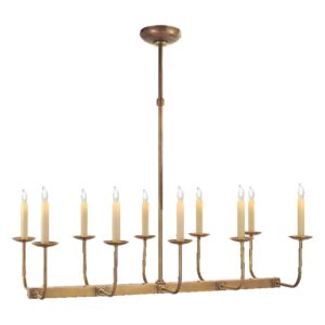 Linear Branched Chandelier